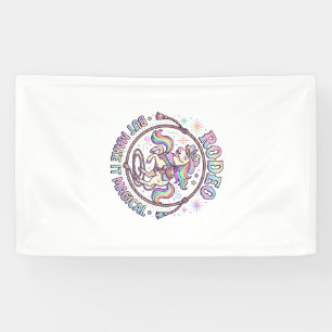 Lona Rodeo de Unicornios pero Hazlo Mágico Regalo Diver