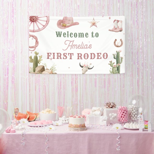 Lona Rodeo de vaquera vintage occidental (Fiesta)