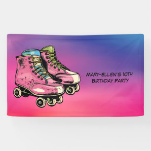 Lona Roller on Over Roller Skate Chica Birthday Party