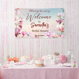 Lona Romance en Flor - Bienvenida a la Fiesta de Desped