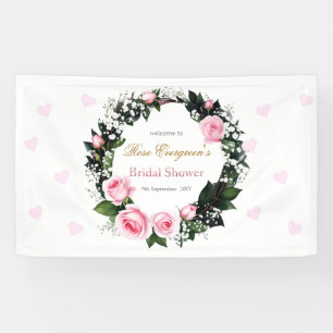 Lona Romance ruborizante: ducha de novia rosa