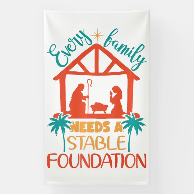 Lona Rooted in the Nativity (Vertical)