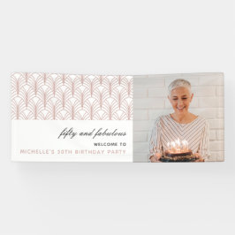 Lona Rosa 50 y fabuloso cumpleaños número 50 del Art De