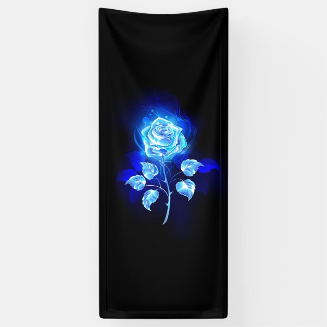 Lona Rosa Azul Ardiente (Vertical)