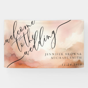 Lona Rosa beige color de agua dorado Boda rosa