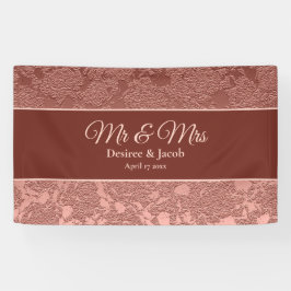 Lona Rosa Boda de la cabina de fotografía elegante