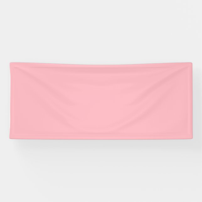 Lona rosa claro de color (Horizontal)