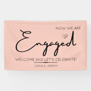 Lona Rosa de banner de bienvenida de la parte de compro