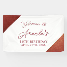 Lona Rosa moderno Purpurina de cobre dorado dulce 16 cu