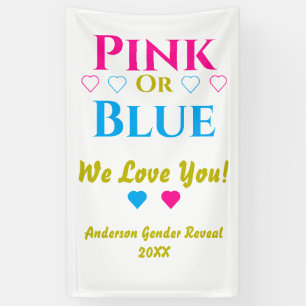 Lona Rosa O Azul, ¡Te Amamos! Revelación de género