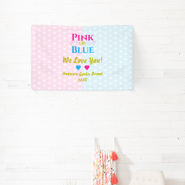 Lona Rosa O Azul, ¡Te Amamos! Revelación de género