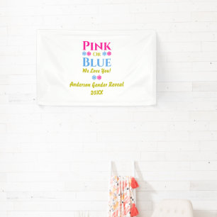 Lona Rosa O Azul, ¡Te Amamos! Revelación de género