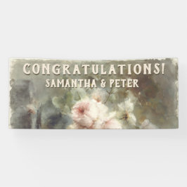 Lona Rosas antiguos Floral elegante color de agua rosa