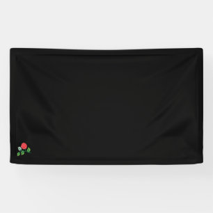 Lona rosas del jardín Diseñar Banner Vinyl
