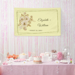 Lona Rose Frame – Boda Amarillo Celestial