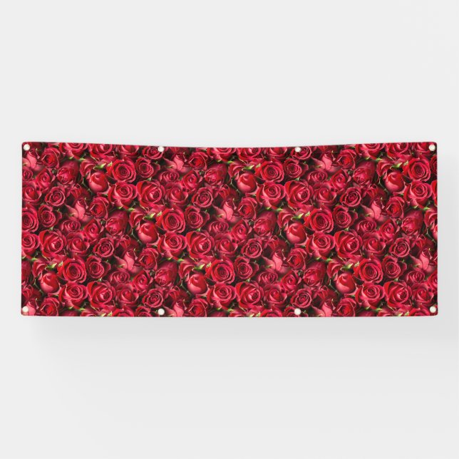 Lona Roses rojos (Horizontal)