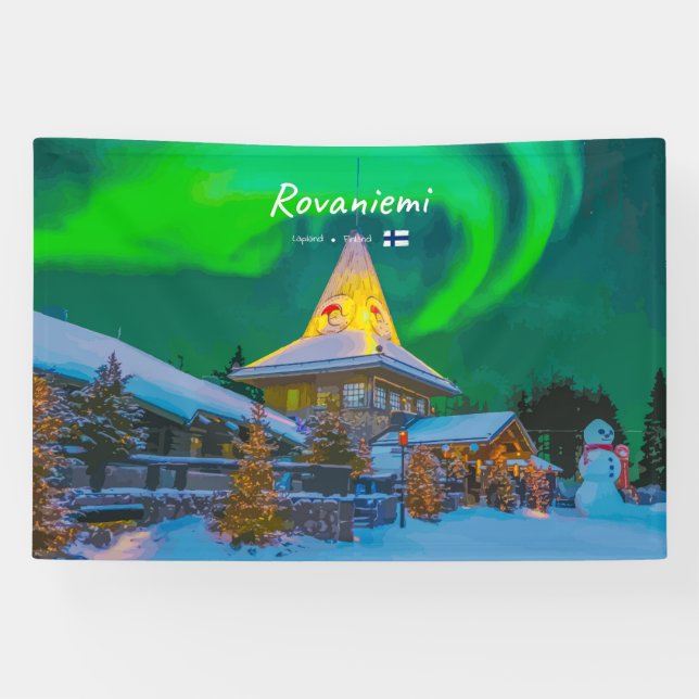 Lona Rovaniemi, Finlandia - Aurora Mágica (Horizontal)