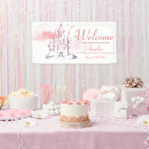 Lona Royal CASTLE Little Princess Birthday Party 1ª
