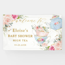 Lona Rubor Floral Tea Fiesta Bridal Baby Shower Backups