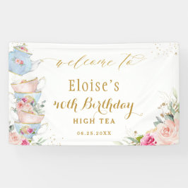 Lona Rubor Floral Tea Fiesta Bridal Baby Shower Backups