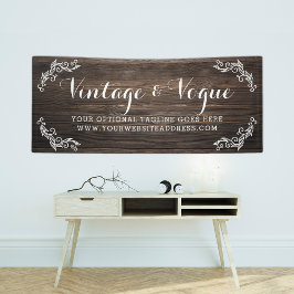 Lona Rustic Vintage Wood Elegant Country Farm Boutique