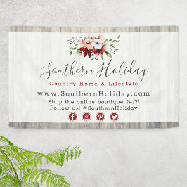 Lona Rustic Wood & Southern Country Cotton Boutique