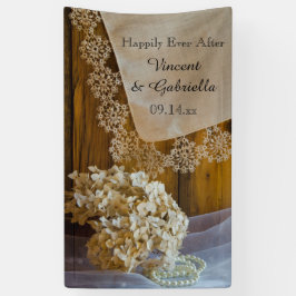 Lona Rústico País Boda de Lace Barn