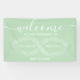 Lona Sabor infinito botánico simple romántico elegante