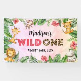 Lona Safari Wild One First Birthday