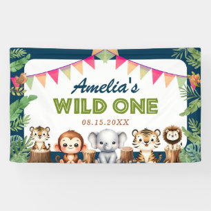 Lona Safari Wild One First Birthday