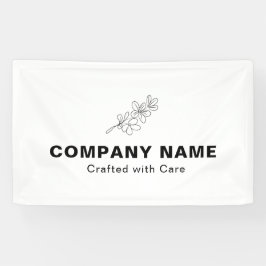 Lona Sage Green Minimalist Botanical Business Banner