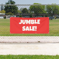 ¡Sale Jumble! Banner brillante