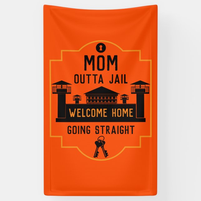 Lona Salir De La Cárcel De Prisión (Vertical)