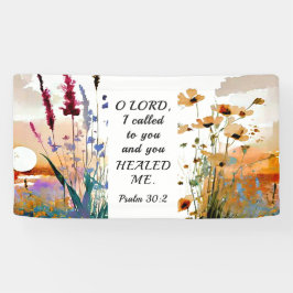 Lona Salmo 30 2 Oh Señor, te grité y me sanaste