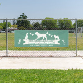 Lona Salón moderno Verde azulado de espantapájaros para