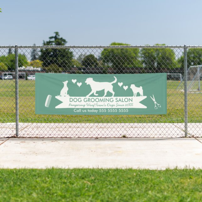 Lona Salón moderno Verde azulado de espantapájaros para (In situ)