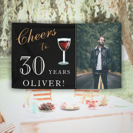 Lona Saludos a 30 años de la foto de cumpleaños 30 de W