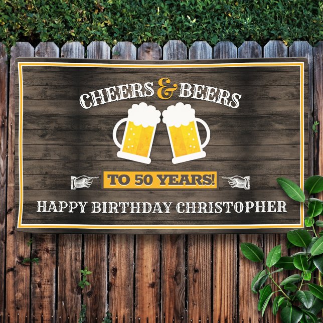 Lona Saludos y cervezas Felices Cumpleaños (Subido por el creador)