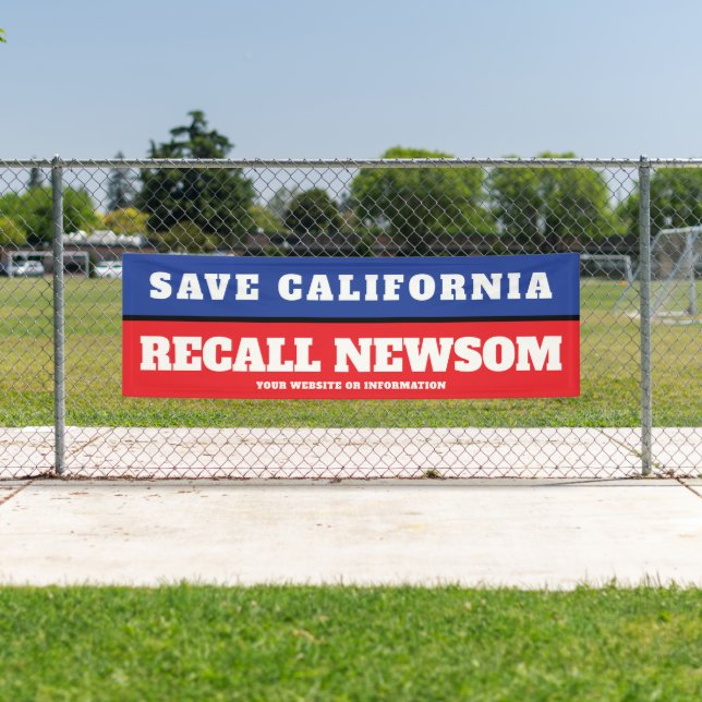 Lona Salven a California Recall Governom Newsom (In situ)