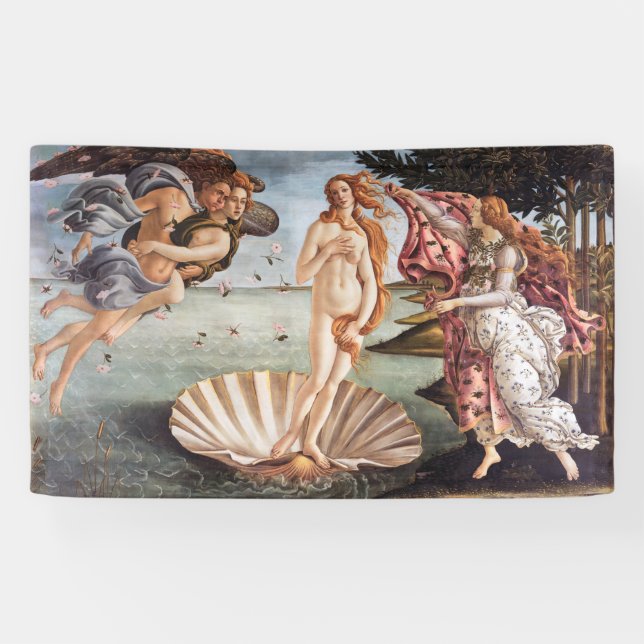 Lona Sandro Botticelli - Nacimiento de Venus (Horizontal)