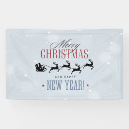 Lona Santa y sus Navidades de Silhouette de renos volad