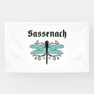 Lona Sassenach Dragonfly Outlander Amber Blue Gift Tee