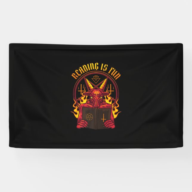 Lona Satanic Pagan Goat Premium (Horizontal)