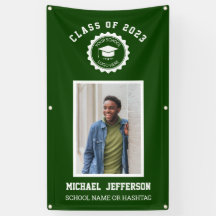 School logo or mascot Green Photo Graduation