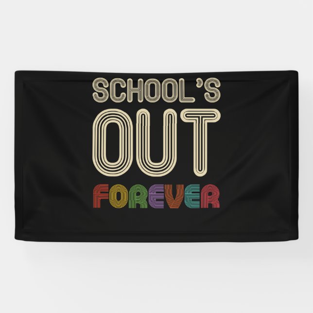 Lona School's Out Forever Teacher Retirement (Horizontal)