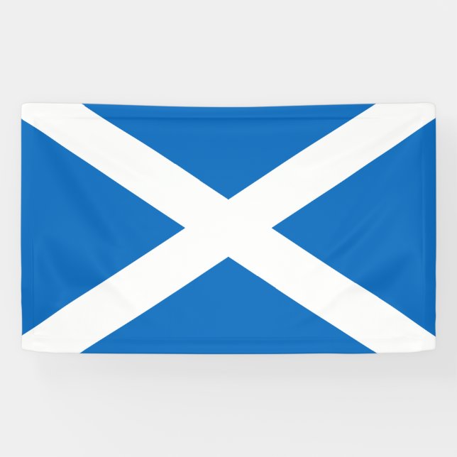 Lona Scotland flag Banner (Horizontal)