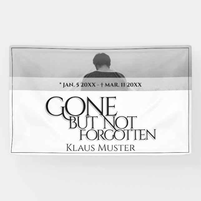 Lona Se fue pero no se olvidó - Brillante (Horizontal)