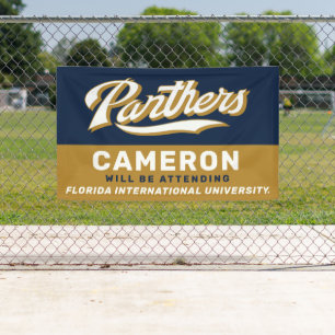 Lona Secuencia de comandos de Panthers FIU
