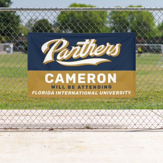 Lona Secuencia de comandos de Panthers FIU (In situ)