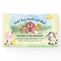 Segundo cumpleaños de la granja Animal